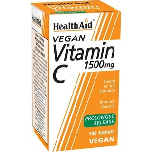 Health Aid Vitamina C Bioflavonoides 1500mg 30 comprimidos Vitamina para el fortalecimiento inmunológico, piel y acción antioxidante 1500mg 30 x 1 comprimidos