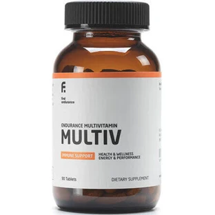 1st Endurance MultiV Multivitamin für Energie & Immunsystem Unterstützung 400mg 90 Tabletten