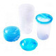 Food containers with lid, 4 pieces, Babyono