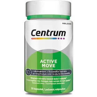 Centrum Active Move Multivitamin with Boswellia Serrata Extract for Egg Health 30 softgels