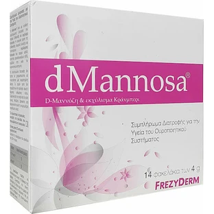 Frezyderm dMannosa Spezial-Nahrungsergänzungsmittel 14 Beutel