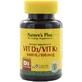 Nature's Plus Vit D3/ Vit K2 Vitamin for Immune System Strengthening & Egg Health 1000iu 90 cápsulas vegetales