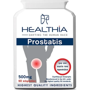 Healthia Prostatis 500mg Testosterone Boosting Supplement 60 caps
