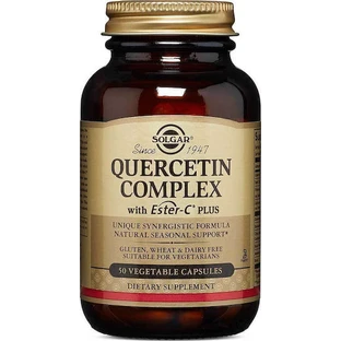 Solgar Quercetin Complex mit Ester C Plus 50 pflanzliche Kapseln