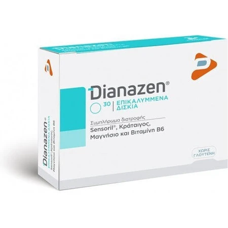 Pharmaline Dianazine Anxiety Supplement 30 tabs