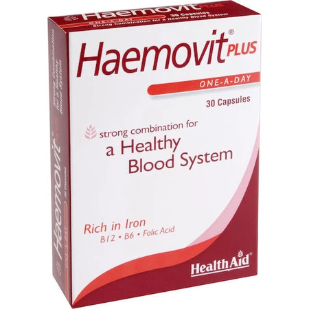 Health Aid Haemovit Plus Pregnancy Supplement 30 caps