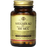 Solgar Vitamina K2 (MK-7) 100mcg Vitamina para la salud del huevo 100mcg 50 cápsulas vegetales
