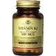 Solgar Vitamine K2 (MK-7) 100mcg Vitamine voor de gezondheid van vogels 100mcg 50 plantaardige capsules