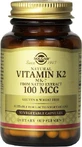 Solgar Vitamin K2 (MK-7) 100mcg Vitamin for Bird Health 100mcg 50 veget capsules
