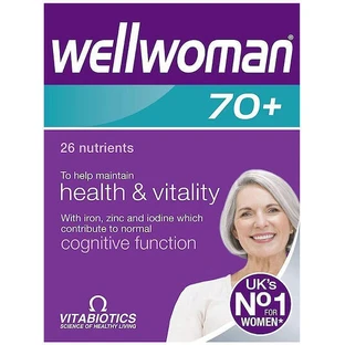 Vitabiotics Wellwoman 70+ Immuunversterkend Supplement 30 tabs