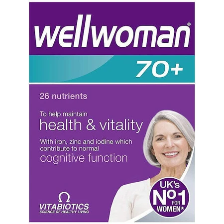 Vitabiotics Wellwoman 70+ Immuunversterkend Supplement 30 tabs