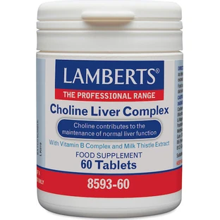 Lamberts Choline Lever Complex Speciaal Dieetsupplement 60 tabs