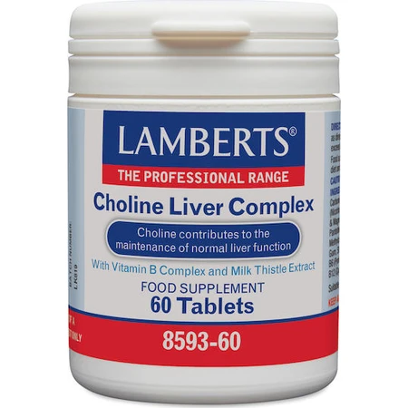 Lamberts Choline Lever Complex Speciaal Dieetsupplement 60 tabs