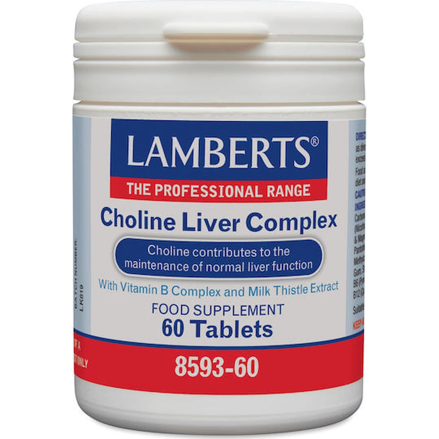 Lamberts Choline Lever Complex Speciaal Dieetsupplement 60 tabs