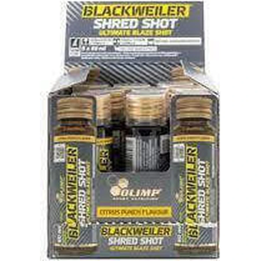 Olimp Sport Nutrition Blackweiler Blackweiler Shred Shot Suplemento Adelgazante 9 x 6ml citrus punch