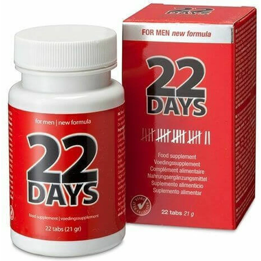 Cobeco Pharma 22 Days Libido & Testosterone Boosting Supplement 22 tabs
