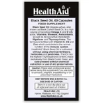 Health Aid Black Seed Oil 1000mg 60 caps