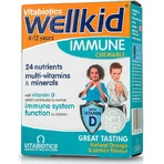 Vitabiotics Wellkid Immune Supplement for Immune System Strengthening 30 chewable tablets Orange Lemon