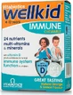 Vitabiotics Wellkid Immuunsupplement voor immuunversterking 30 kauwtabletten Sinaasappel Citroen