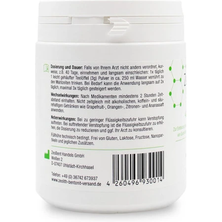 Zeolith-Bentonite-Versand Med Detox 400gr