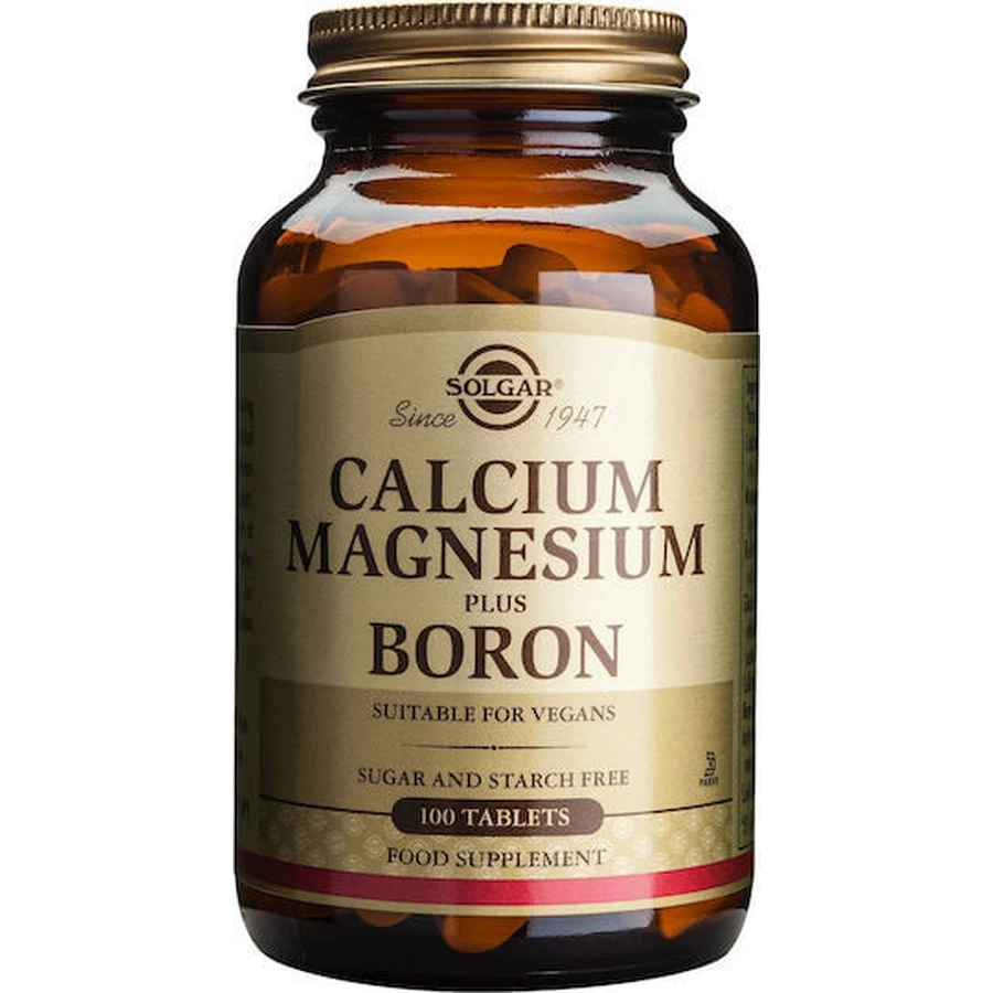 Solgar Calcium Magnesium Plus Bor 100 Tabletten