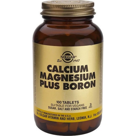 Solgar Calcium Magnesium Plus Bor 100 Tabletten