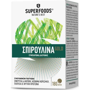 Superfoods Espirulina Oro 180 x 1 comprimido
