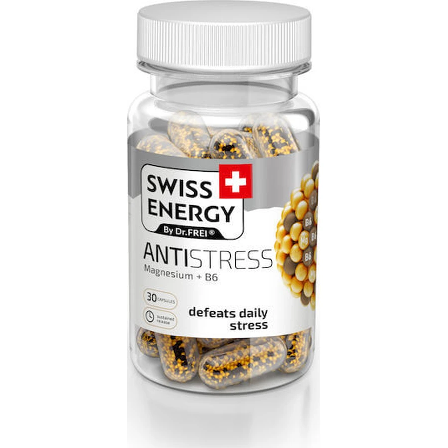 Swiss Energy Antistress Platinum Suplemento Ansiedad 30 cáps.
