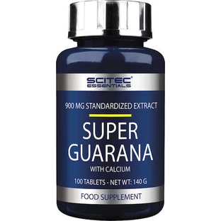 Scitec Nutrition Super Guarana Pre Workout Supplement 100 bestanden