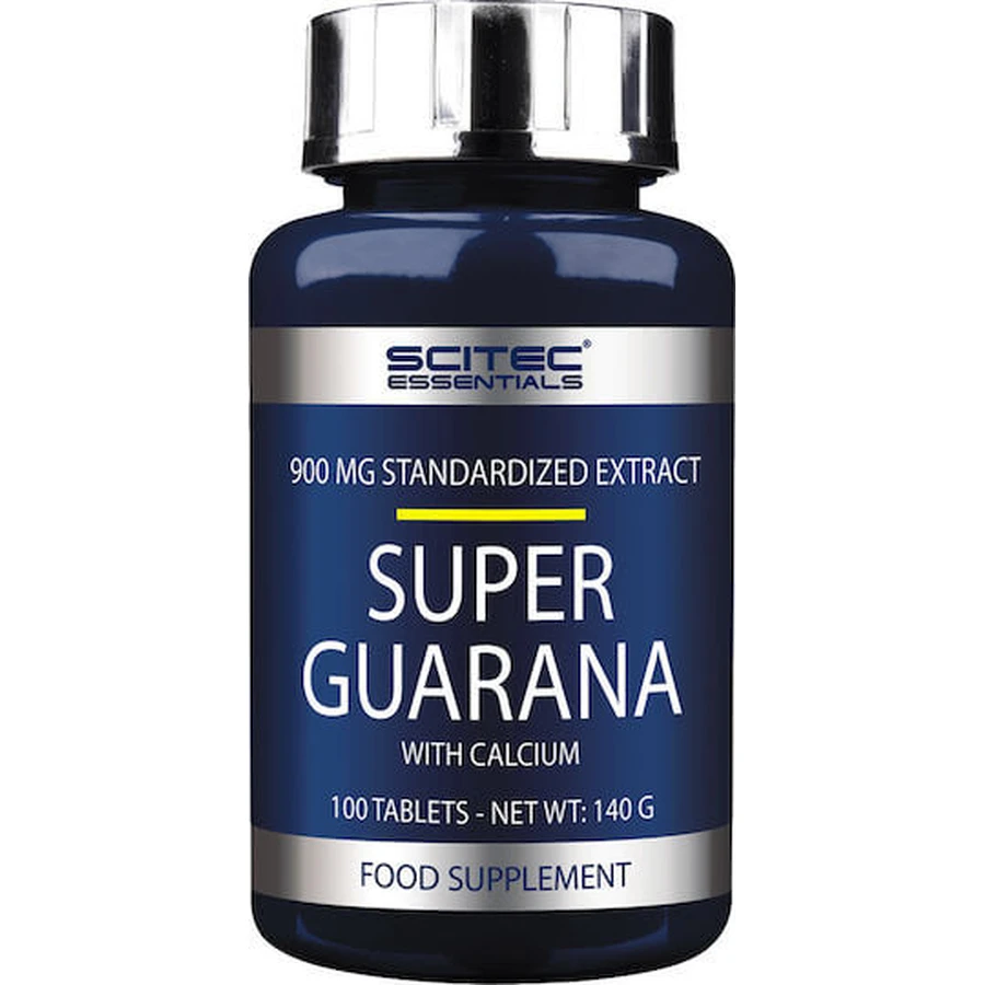Scitec Nutrition Super Guarana Pre Workout Supplement 100 bestanden