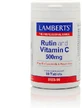 Lamberts Rutin and Vitamin C Multivitamin for Energy &amp; Immune System Strengthening 500mg 90 Tablets