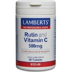 Lamberts Rutin und Vitamin C Multivitamin für Energie und Stärkung des Immunsystems 500mg 90 Tabletten