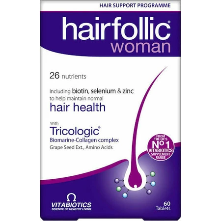 Vitabiotics Hairfollic Woman Food Supplement Special 60 tabs