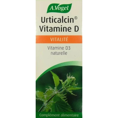 A.Vogel Urticalcin Vitamin D Vitamin for Immune System Strengthening & Egg Health 180 Tablets