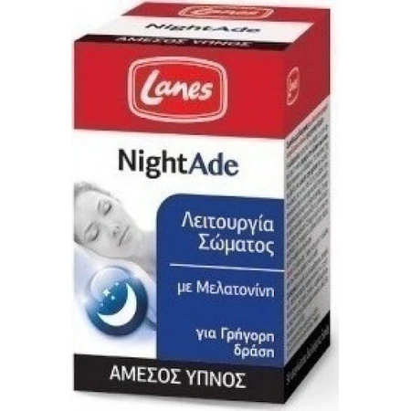 Lanes Nightade Slaapsupplement 90 zuigtabletten