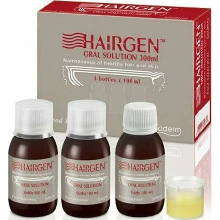 Boderm Hairgen Solución Oral Complemento Alimenticio Especial 300ml Sin Sabor