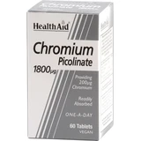 Health Aid Picolinato de cromo 60 comprimidos