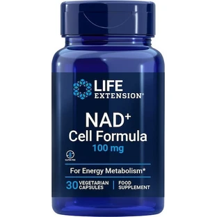 Life Extension NAD & Cell Formula 100mg Complemento Alimenticio Especial 30 cáps.