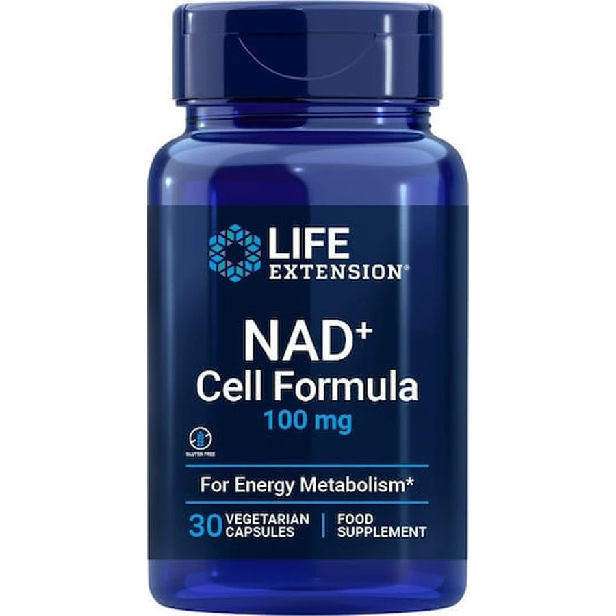 Life Extension NAD & Cell Formula 100mg Complemento Alimenticio Especial 30 cáps.