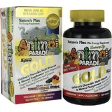 Nature's Plus Animal Parade GOLD Multivitamin for Immune System Strengthening Cherry Orange Grape Grape 60 chewable tablets