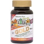 Nature's Plus Animal Parade GOLD Multivitamin for Immune System Strengthening Cherry Orange Grape 60 chewable tablets