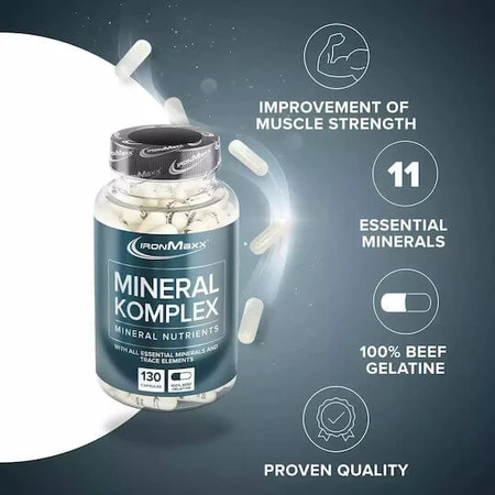 IronMaxx Mineral Complex 130 Capsules