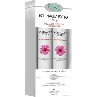 Power Of Nature Echinacea Extra 2 x 20 bruistabletten Citroen