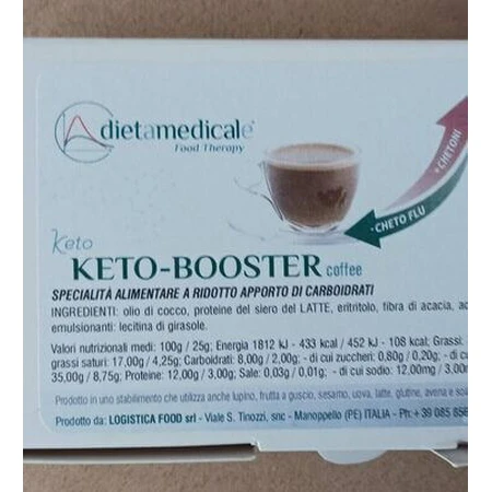 DietMedicale Keto Booster Dietary Supplement Special 3 x 8gr Coffee