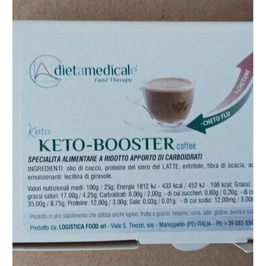 DietMedicale Keto Booster Dietary Supplement Special 3 x 8gr Coffee