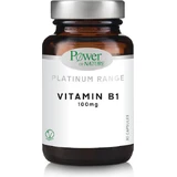 Power Of Nature Platinum Serie Vitamine B1 Vitamine voor de gezondheid van het zenuwstelsel 100mg 30 capsules