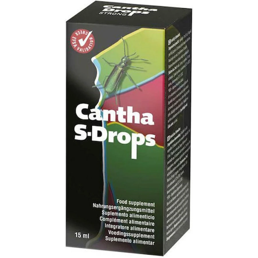 Cobeco Pharma Cantha S-Drops Supplément alimentaire spécial 15ml