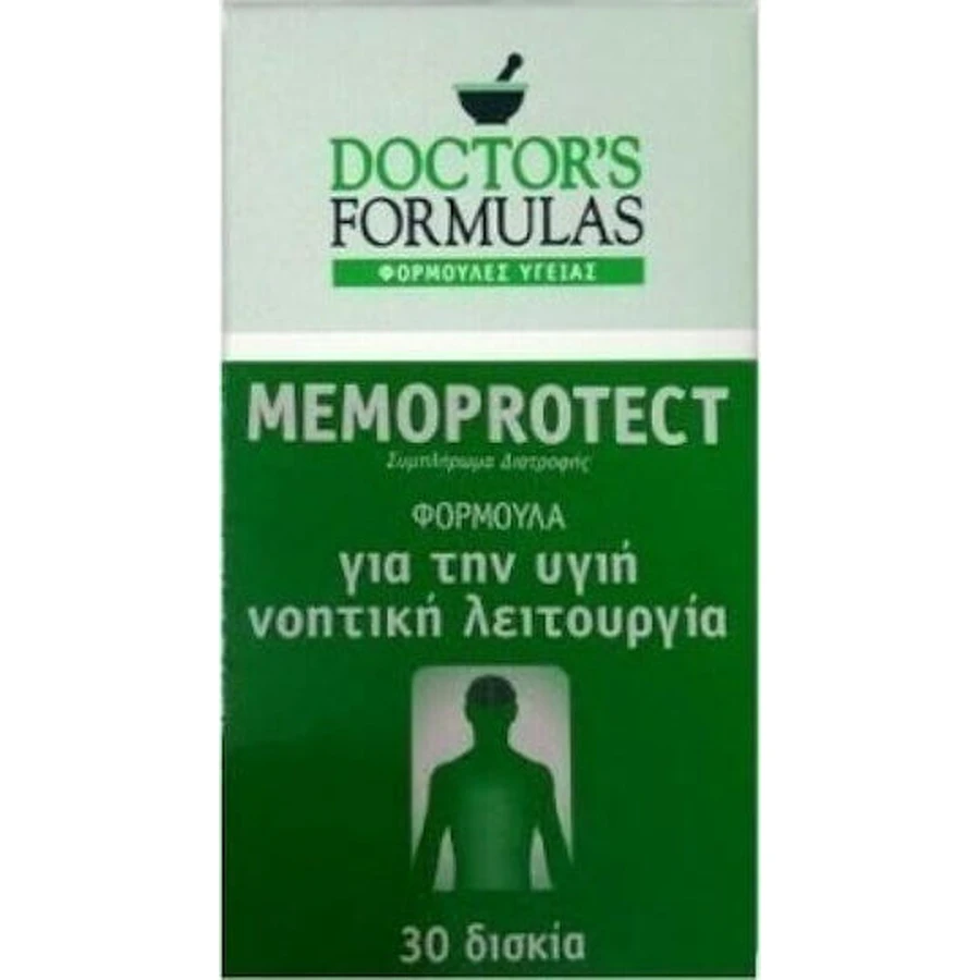 Doctor's Formulas Memoprotect Memory Supplement 30 tabs