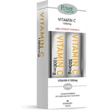 Power Of Nature Vitamine C 1000mg Stevia & Vitamine C 500mg Stevia Multivitamine voor Energie & Versterking Immuunsysteem 1000mg Sinaasappel 2 x 20 bruistabletten