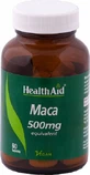 Health Aid Maca 500mg 60 x 1 kapsułka